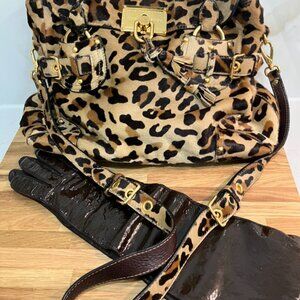 Sac Satchel Luxe "The Original Car Shoe" (Prada Group) – Léopard & Poulain